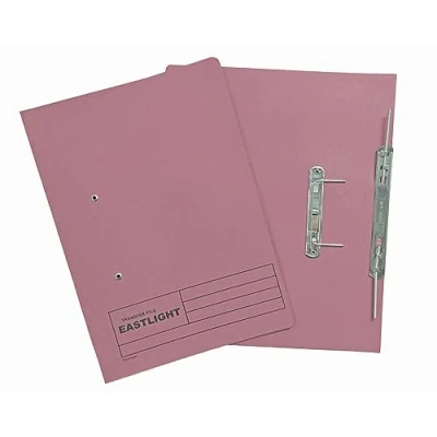 Image of Eastlight Transfer Spring File, 38mm Foolscap, Colour Pink, Box 25