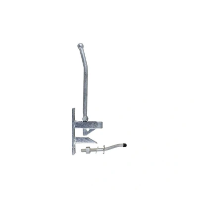 Image of 3x TIMCO Hunting Type Lift Gate Catch with Cranked Striker Hot Dipped Galvanised HLC425G