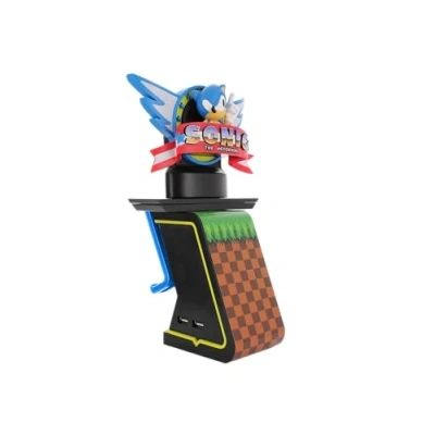 Image of Cable Guys Sonic the Hedgehog Light Up Ikon Gaming Accessories Holder &amp; Phone for Most Controller (Xbox, Play Station, Nintendo Switch)