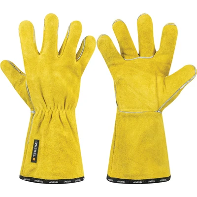 Image of Ejendals 19 8 Size &quot;Tegera 19&quot; Welding and Heat Resistant Glove Yellow
