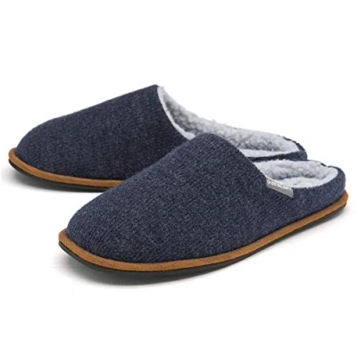Image of Dunlop MENS JULIAN MULE SLIPPERS MTO Navy UK 7