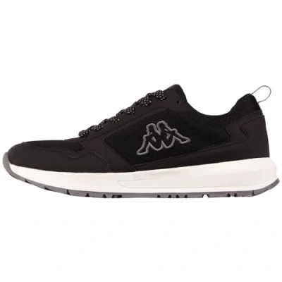 Image of Kappa Unisex Style Code: 243357 Hilja Sneaker, Black Grey, 5 UK
