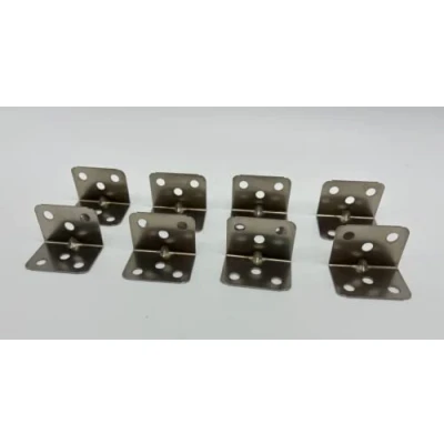 Image of Rally Mudflap Bracket x8 Lightweight Stainless Steel Race Rallying Brackets Hillclimb