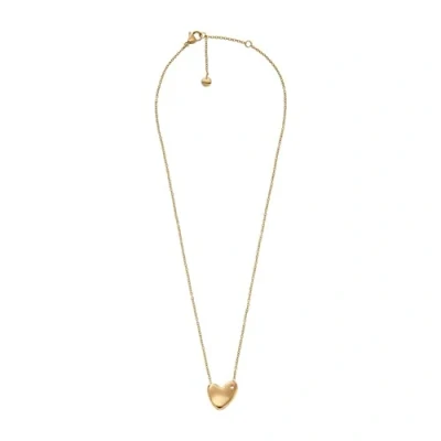 Image of Skagen Necklace for Women Kariana, Length: 457mm Gold Stainless Steel Necklace, SKJ1570710