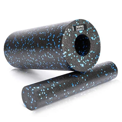 Image of Core Balance Foam Roller for Muscle Massage High Density EPP 2 in 1 Massager