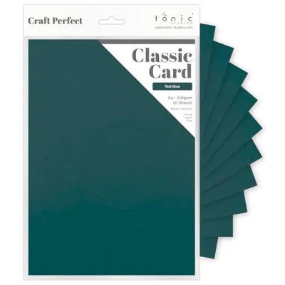 Image of Craft Perfect Card A4, Teal Blue