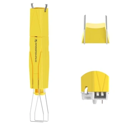 Image of MAMBASNAKE 2 in 1 Keycap Switch Puller Tool for Hot Swappable Mechanical Keyboard, 304 Stainless Steel MX Keys Remover Kit DIY Custom Gaming Yellow