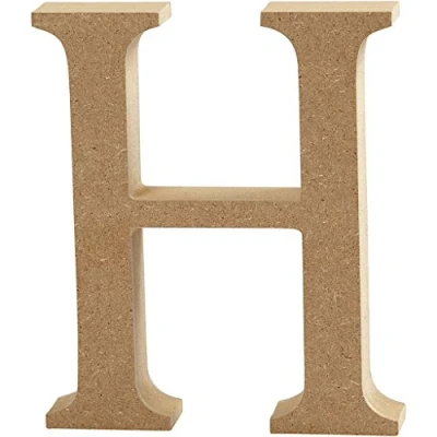 Image of Creativ 56317 Wooden Letter, H, One size