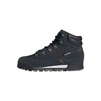 Image of Adidas Terrex Snowpitch COLD.RDY Hiking shoes, Men&#039;s, Size: 9, Core black/semi impact orange Leather and textile