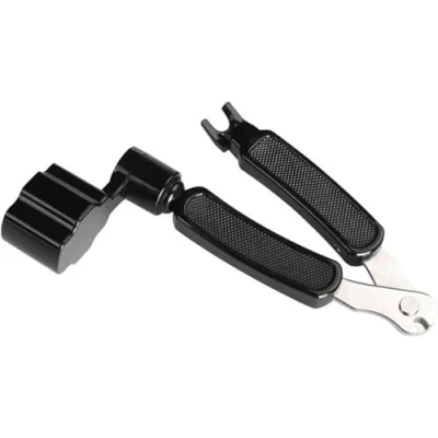 Image of Guitar String Winder Cutter and Bridge Pin Puller 3 in 1 Tool Accessories for Restringing &amp; Repair Ergonomic Winder,