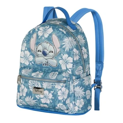 Image of Disney Lilo and Stitch Aloha Small Fashion Backpack, Blue, 17 x 23 29 cm, Capacity L
