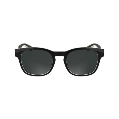 Image of Calvin Klein Junior CKJ25300S 001 Sunglasses Bio inject Black Grey Squared Normal