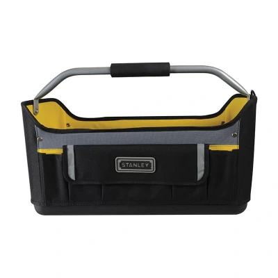 Image of Stanley Open Tote Tool Bag with Rigid Base 50cm (20in) STA170319