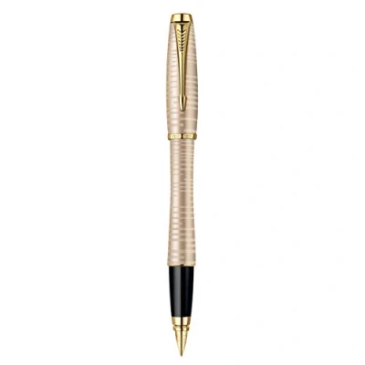 Image of Parker Urban Fountain Pen with Fine Nib Golden Pearl G.C.