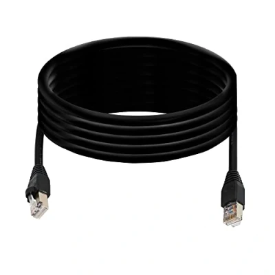 Image of QIANRENON RJ50 10P10C Cat 5E 26AWG Cable Male to Modular Crystal Connector with Shielding Plugs for Laser Printing Industrial Control Devices 3m