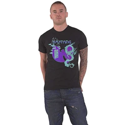 Image of Wu Tang Clan T Shirt Dragon Bonsai Band Logo Official Mens Black M
