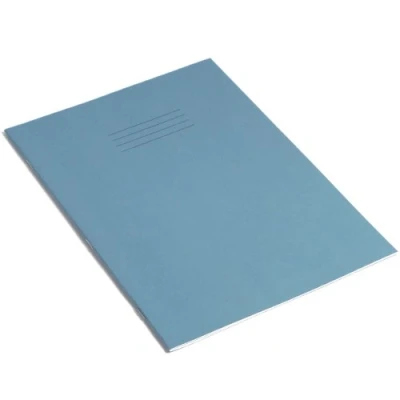 Image of RHINO Stationery Exercise Book A4 32 Page 15mm Lined Light Blue Learning Resources School Books Pack of 10