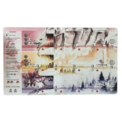 Image of Stonemaier Games, Wyrmspan Playmat, Board Game Accessory