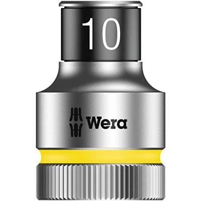Image of Wera 8790 HMB HF Zyklop holding function socket, 1/2&quot; drive, 10x37mm, 05003730001