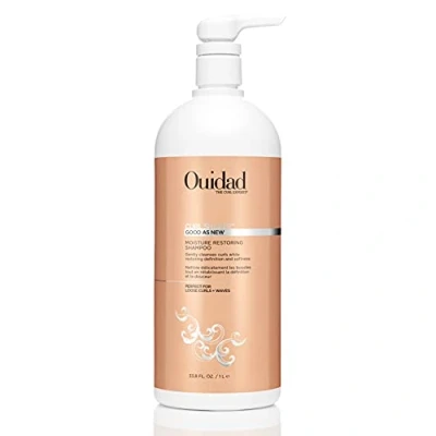 Image of Ouidad Moisture Restoring Shampoo, Curl Shaper Good As New, Boosts Shine and 1L