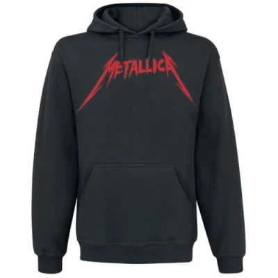 Image of Metallica Skull Screaming Red 72 Seasons Men&#039;s Hoodie Black Band Merch, Bands, black, M