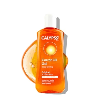 Image of Calypso Carrot Oil Tan Extending Gel Optimises Natural Added Moisturisers 200Ml