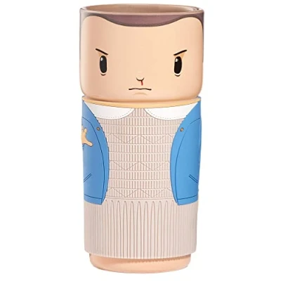 Image of CosCups by Numskull Stranger Things Eleven Ceramic Mug Gift with Rubber Sleeve 400ml Official Merchandise