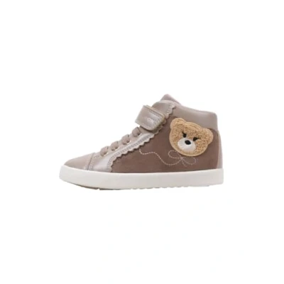 Image of Geox Baby B Kilwi Girl A Sneaker, 3 UK Child Beige