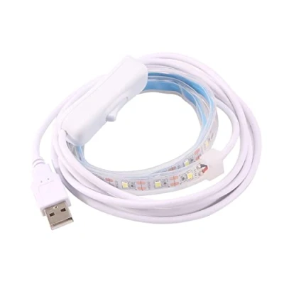 Image of Qoekacy Saxophone USB Leak Detection Light LED Tester Lamp Woodwind Instrument Repair Tool Parts