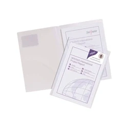 Image of Snopake TwinFile Presentation File a4 Clear (5 Pack) 14030