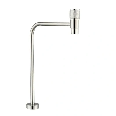 Image of Drinking Water Tap,Large Volume Lead Free Filter Tap, Brushed Nickel SUS304 Stainless Steel RO Faucet for Kitchen Bar Sink