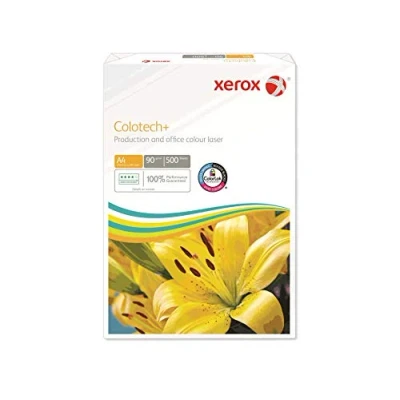 Image of Xerox Colotech Copy Ream of Paper A4 90gsm 500 Sheets Color: White