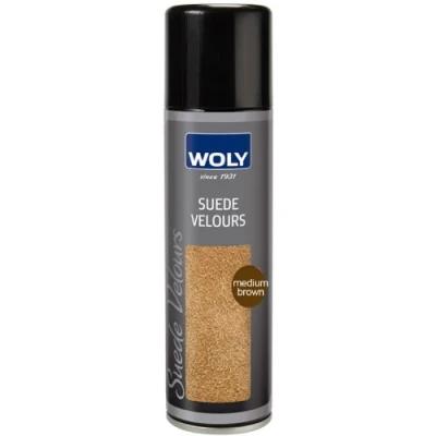 Image of Woly Suede Velours Renovating Spray (Medium Brown)