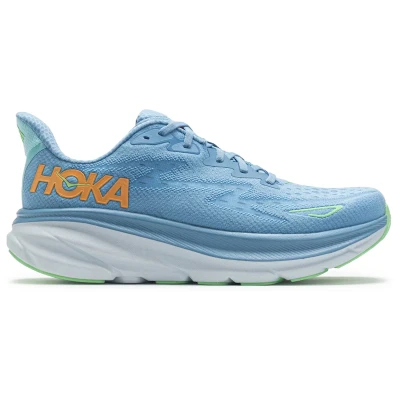 Image of HOKA Clifton 9 Neutral running shoes, Men&#039;s, Size: 8, Dusk/illusion Textile/synthetics