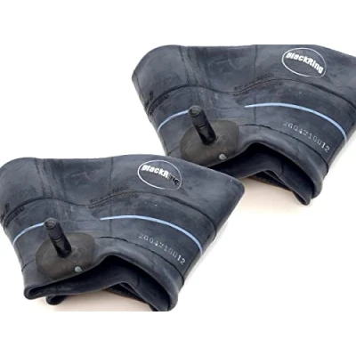 Image of BlackRing 2x Inner Tubes 15x6.00 6 Straight Valve TR13 Ride On Lawn Mower Garden Tractor 15x600x6