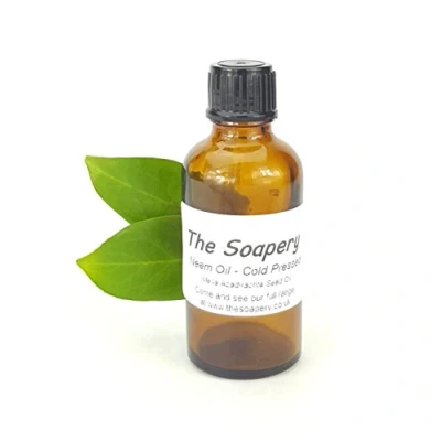 Image of Neem Oil 50ml Cold Pressed, Virgin, Unrefined 100% Natural