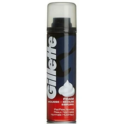Image of 6 x GILLETTE shaving foam regular