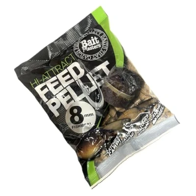 Image of Bait Masters Feed Pellets Fishmeal 8mm 500g Fishing