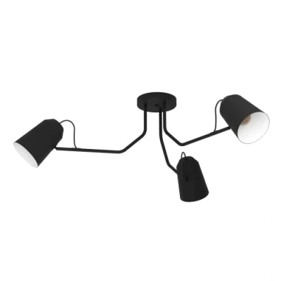 Image of EGLO Loreto ceiling light, three bulb