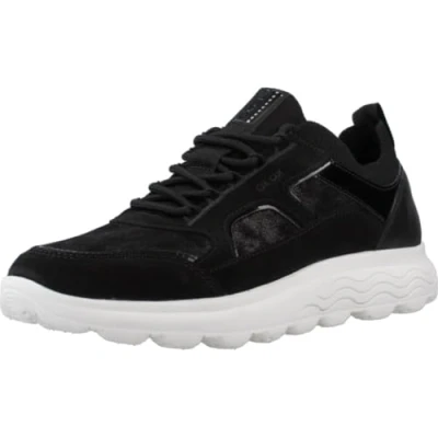 Image of Geox Women&#039;s D Spherica C Sneaker, Black, 8 UK