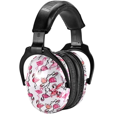 Image of ZOHAN 030 Ear Defenders for Kids, Children Hearing Protect EarMuffs, Noise Reduction Young Teens Have Sensory Issues and Autism, Ideal Fireworks, Concerts, Plane Flamingo