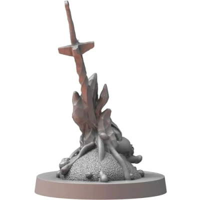 Image of Dark Souls The Role Playing Game: Bonfires Miniatures &amp; Stat Cards. DnD, RPG, D&amp;D, Dungeons Dragons. 5E Compatible, Terrain
