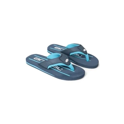 Image of Animal Jekyl Mens Flip Flops Slip on, Lightweight &amp; Comfortable Footwear with Soft Padded upper Straps Best for Spring Summer Outdoors Bright Blue Adult Shoe Size 8