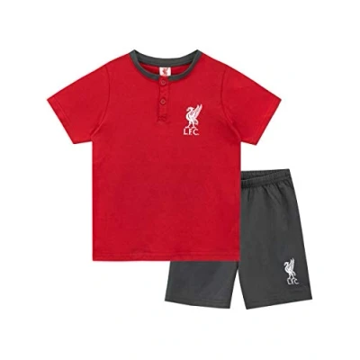 Image of Liverpool FC Boys Pyjamas Red 9 10 Years