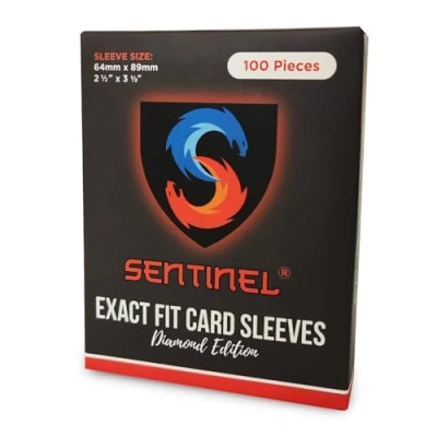 Image of Sentinel® Exact Fit Card Sleeves (100 Pack) Premium Quality Penny for Trading Grading Submissions, PSA, BGS, CGC Suitable TCGs