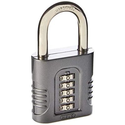 Image of Abus 158/65 B Combination padlock 65mm 5 digits blister Grey