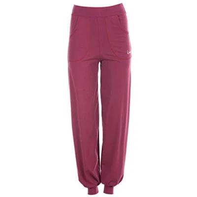 Image of Winshape Women&#039;s Functional Airy Casual High Waist Tracksuit Bottoms, Womens, WH12 Berry LOVE L, Love, L