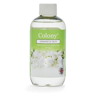Image of Wax Lyrical Colony Jasmine &amp; Oud Reed Diffuser Refill 200ml