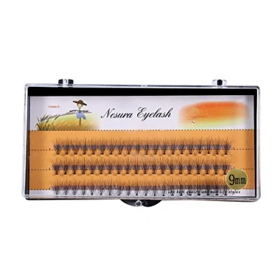 Image of 60PCS Eyelash Extensions Individual Lash Volume 3D Fans Natural Fake Eyelashes 9 12MM(9mm)