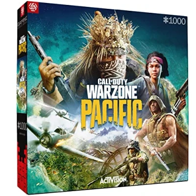 Image of Good Loot Gaming Puzzle Call of Duty Warzone Pacific Game Artwork for Adults and Teens Inspired by a Computer Gamers 1000 pieces 68 x 48 cm